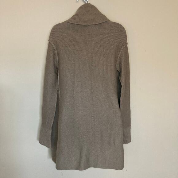 NWT Vince Collared Open Front Sweater Cardigan Alpaca Cashmere Wool Size Small - Picture 7 of 16